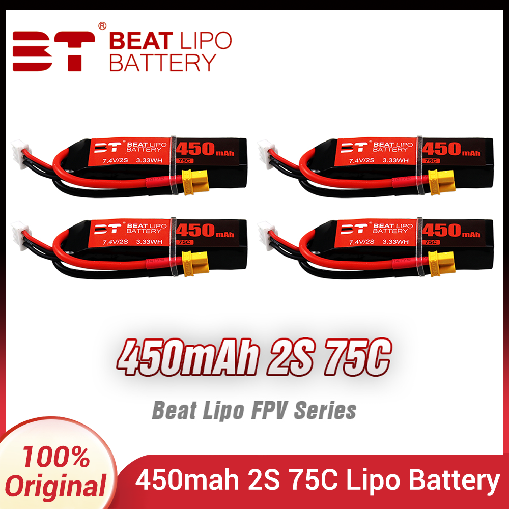 Drone Rc Race - BEAT 2S 7.4V 450mAh 75C LiPo