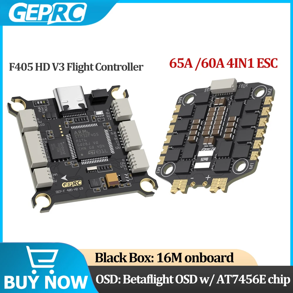UniFlyGEPRC TAKER F405 HD V3 F - Betaflight Flight Controller 评论和价格