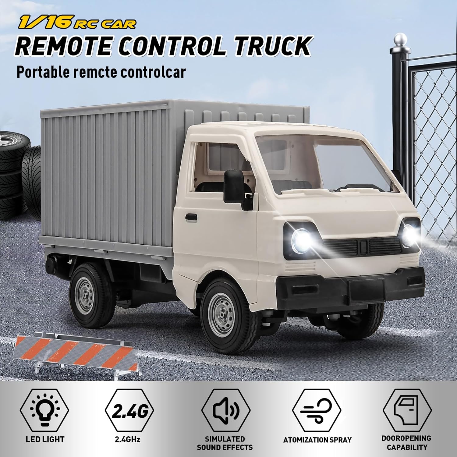 KF21 RC Truck 1:16 2.4GHZ RC C - Drone Rc Bolide 评论和价格