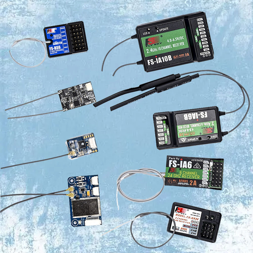 Flysky RC Receiver FS-IA6 IA6B - - Remote Control (Rc) Drone 评论和价格