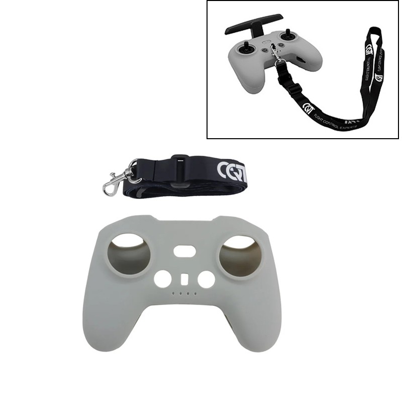 2in1 Silicone Case + Neck Lany - Drone Rc Neck Strap 评论和价格