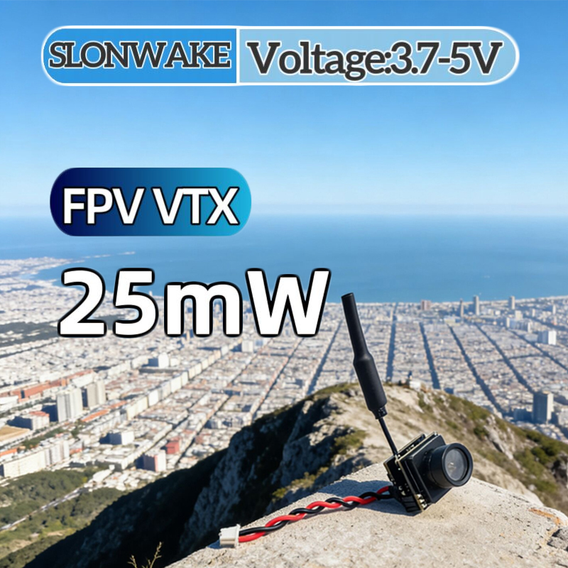 SLONWAKE FPV 25mW power simula - - Remote Control (Rc) Drone 评论和价格