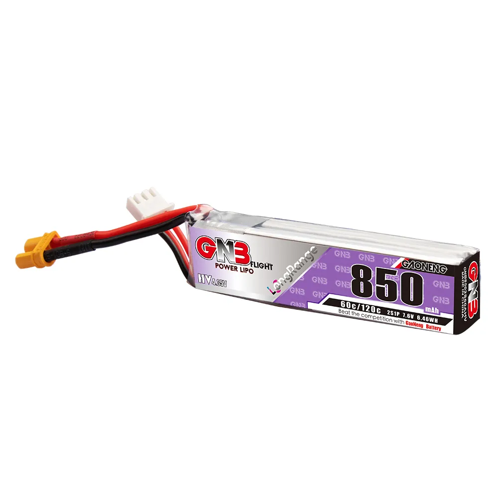 GAONENG GNB LiPo Battery 850mA - Drone Rc Race 评论和价格