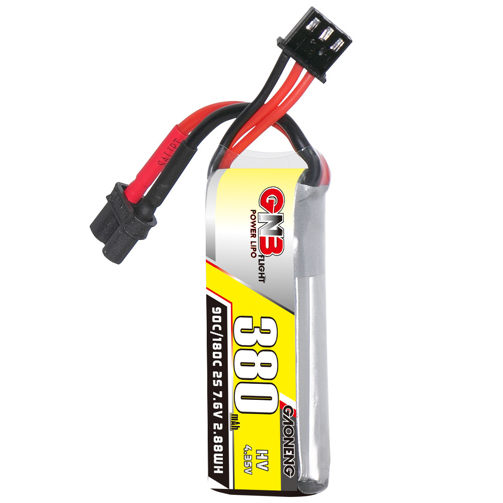 GNB 2S 7.6V 380mAh 90C/180C Li - Drone Rc Race 评论和价格