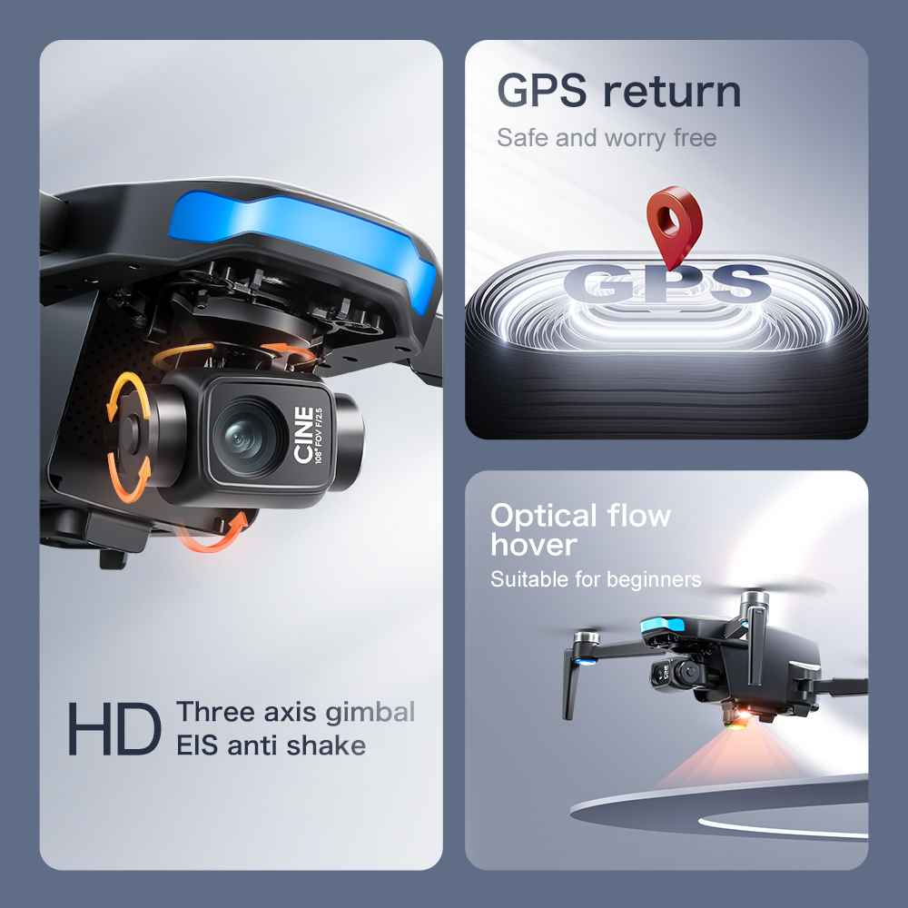 Original S-X1 GPS Drone 8KHD p - Drone X1 Rc 评论和价格