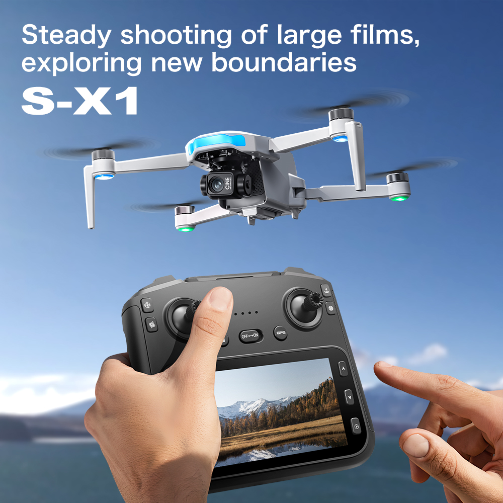 Original S-X1 GPS Drone 8KHD p - Drone X1 Rc 评论和价格