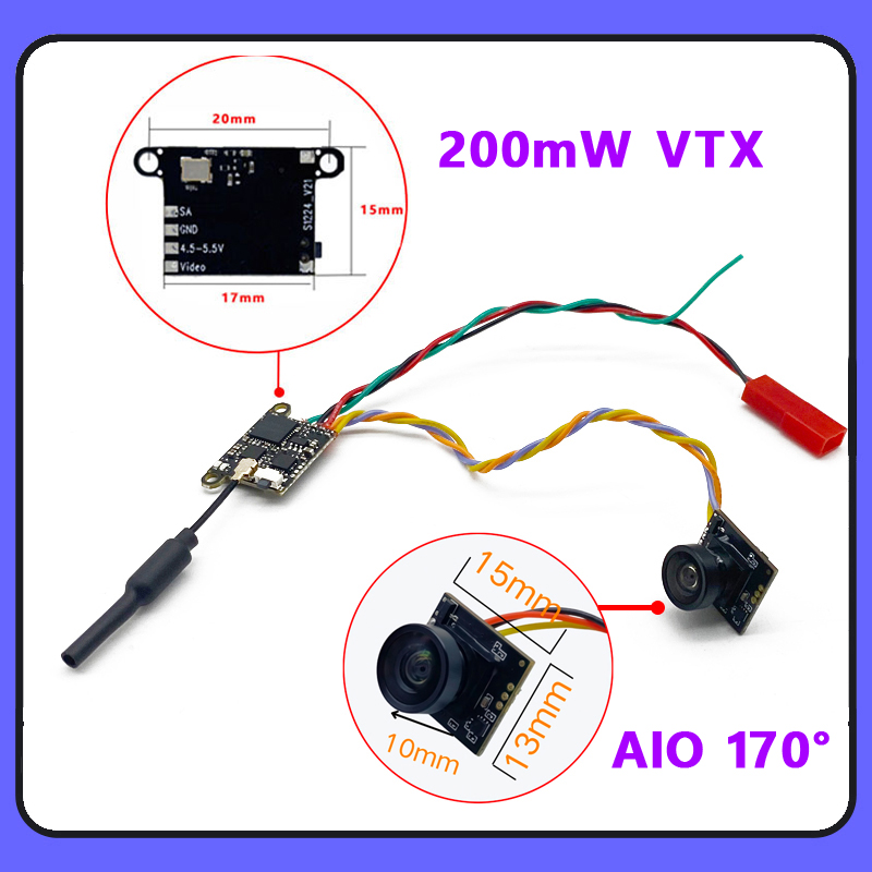 SLONWAKE 5.8G 1200TVL FPV Came - - Remote Control (Rc) Drone 评论和价格