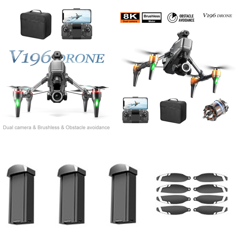 V196 Brushless Optical Flow Ob - Drone V196 Rc 评论和价格