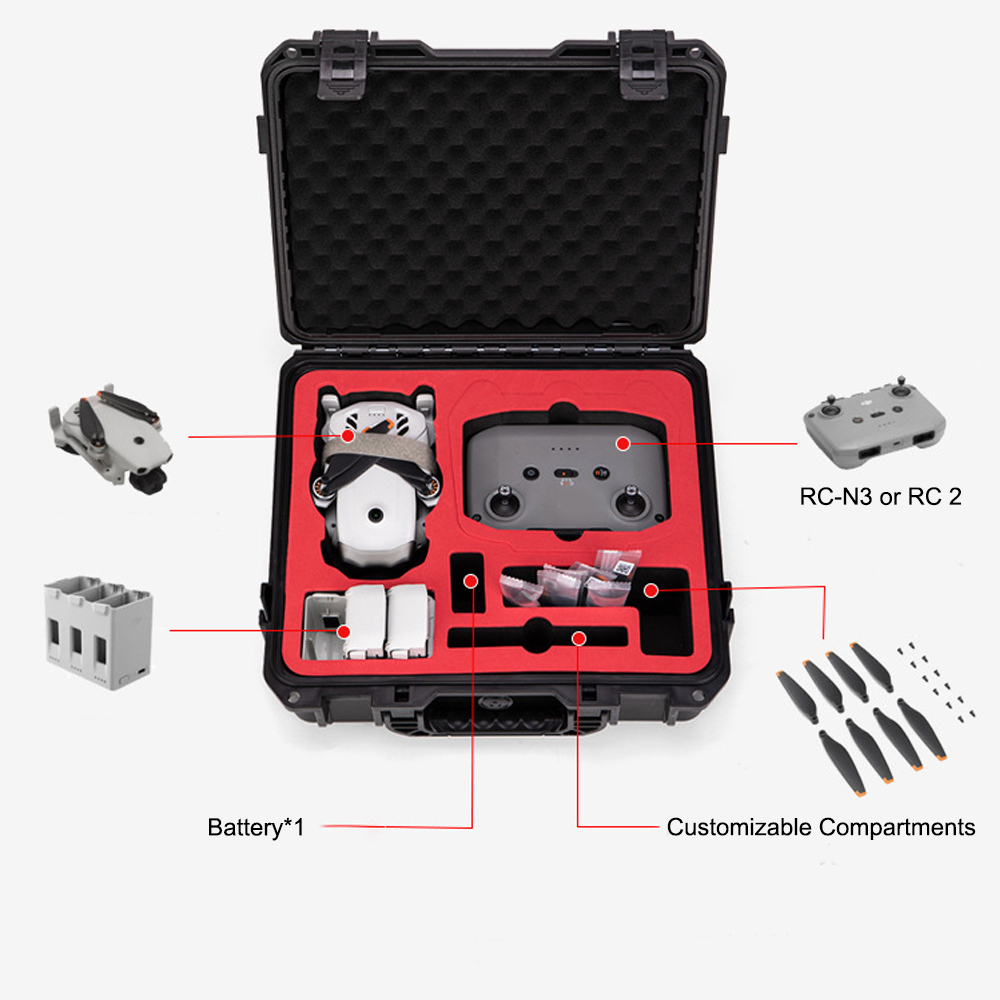 Waterproof Hard Carrying Case  - Drone X1 Rc 评论和价格