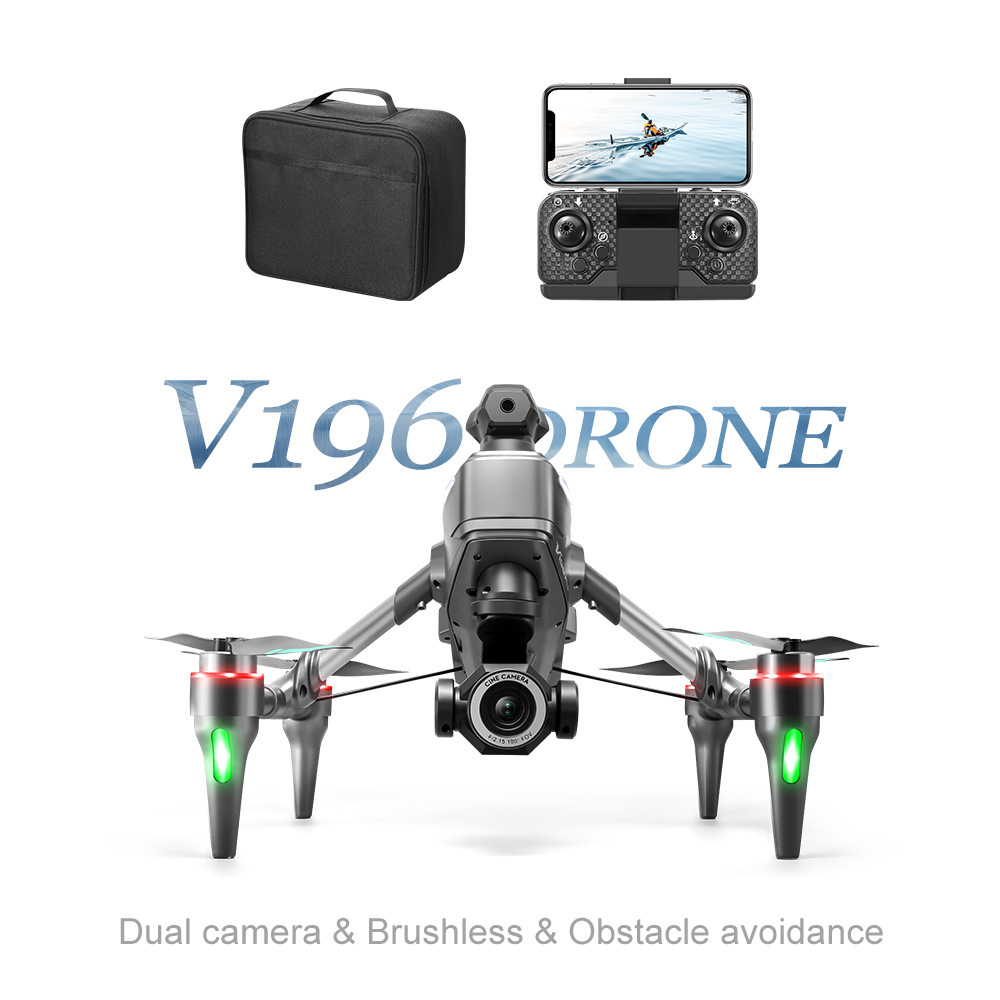 V196 Brushless RC Drone 3.7V 1 - Drone V196 Rc 评论和价格
