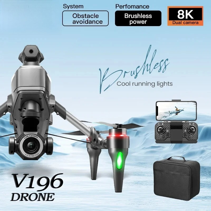 Original V196 Drone 8K Profess - Drone V196 Rc 评论和价格