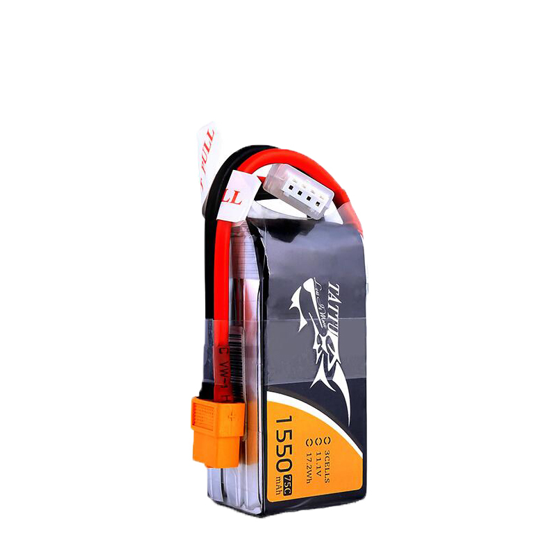 TATTU 3S 11.1V 1550mAh 75C LiP - Drone Rc Race 评论和价格